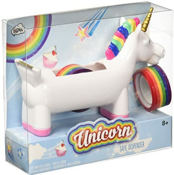 🆕Unicorn 🦄🌈 Rainbow Tape Dispenser🌈 🦄 10 Available!! - Picture 4 of 5